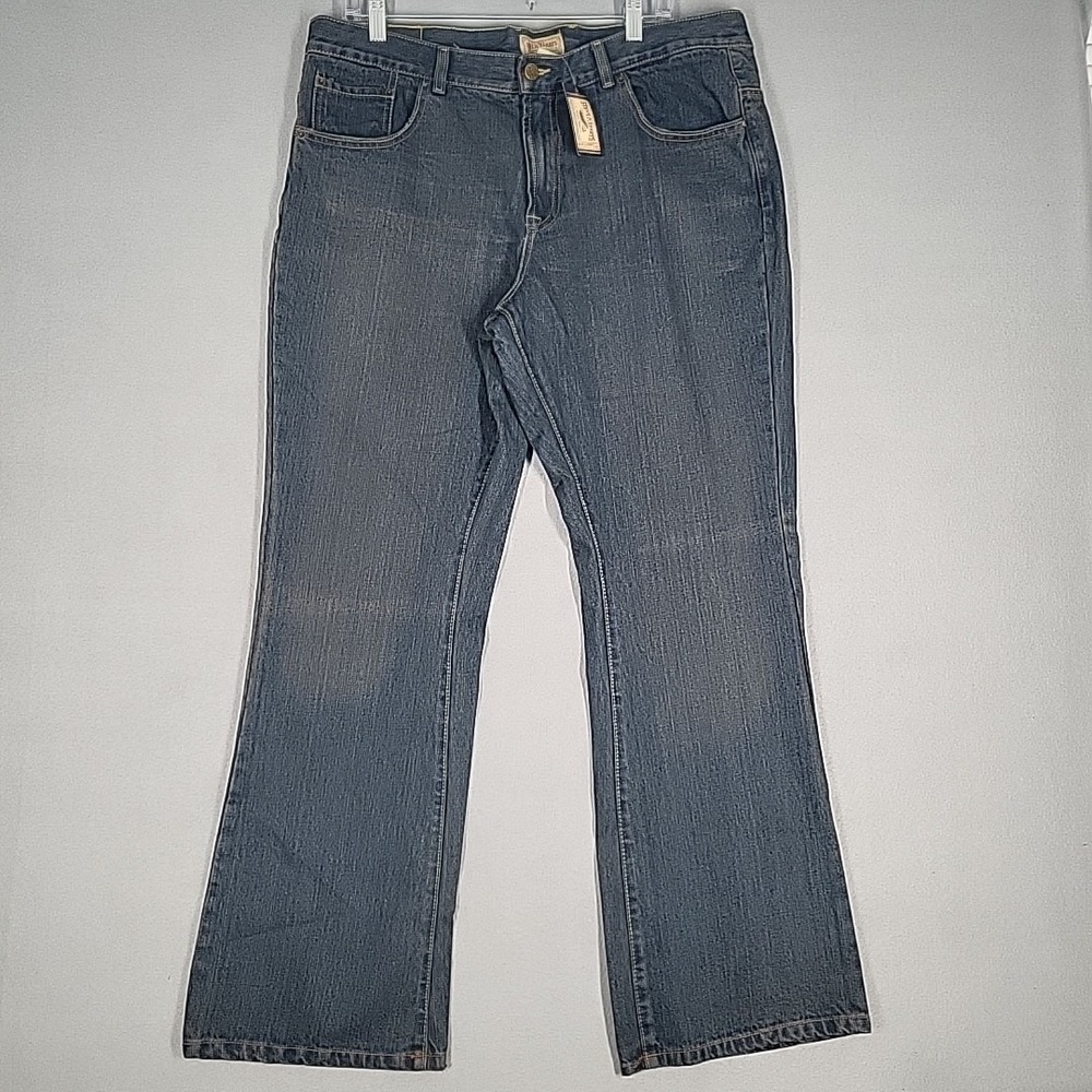 Steve‎ & Barry's Jeans Women's 18 Regular Blue Cotton Denim Bootcut Casual